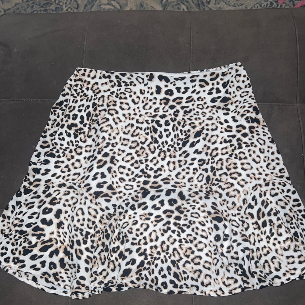 Animal print skirt from Francesca’s size XS